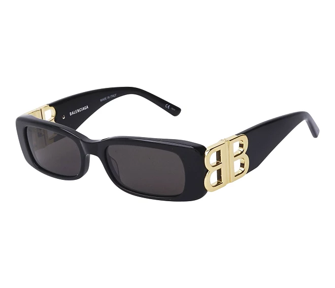 Lunettes de soleil Balenciaga BB0096S 001 51 18 Noir
