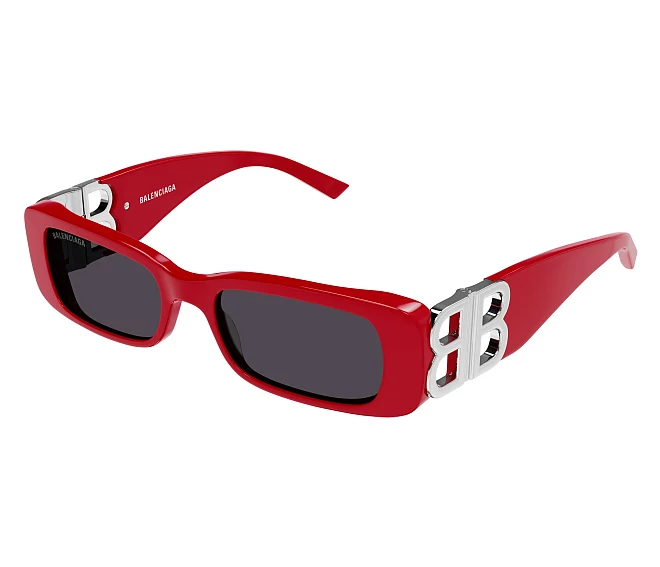 Lunettes de soleil Balenciaga BB0096S 015 51 18 Rouge