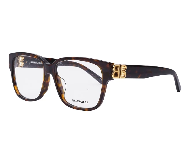 Lunettes de vue Balenciaga BB0104O 002 56 14 Havane