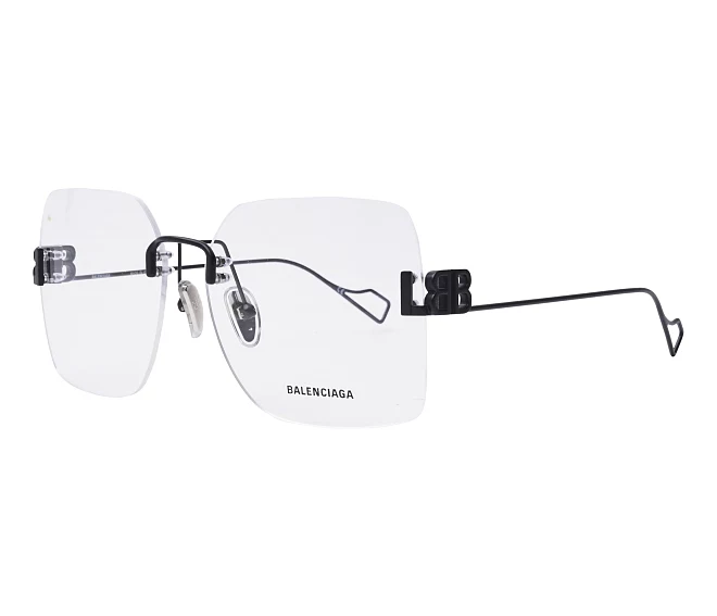 Lunettes de vue Balenciaga BB0113O 001 60 15 Noir