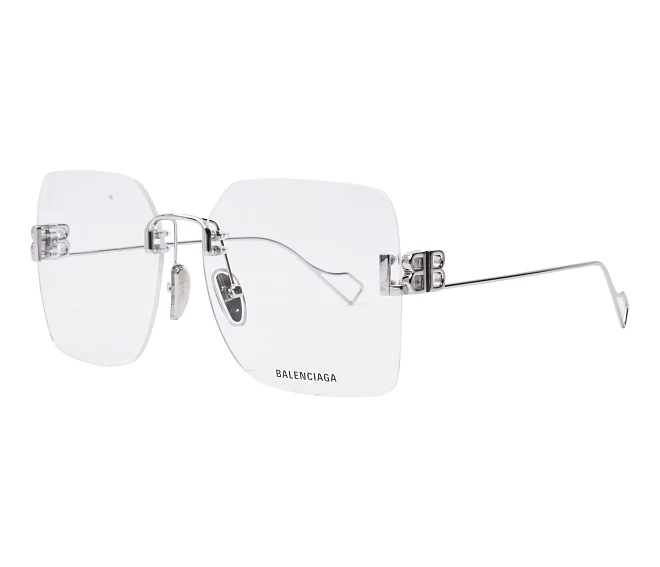 Lunettes de vue Balenciaga BB0113O 002 60 15 Argent