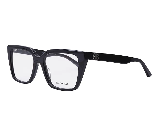 Lunettes de vue Balenciaga BB0130O 001 53 17 Noir