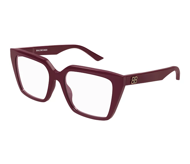 Lunettes de vue Balenciaga BB0130O 012 53 17 Rouge