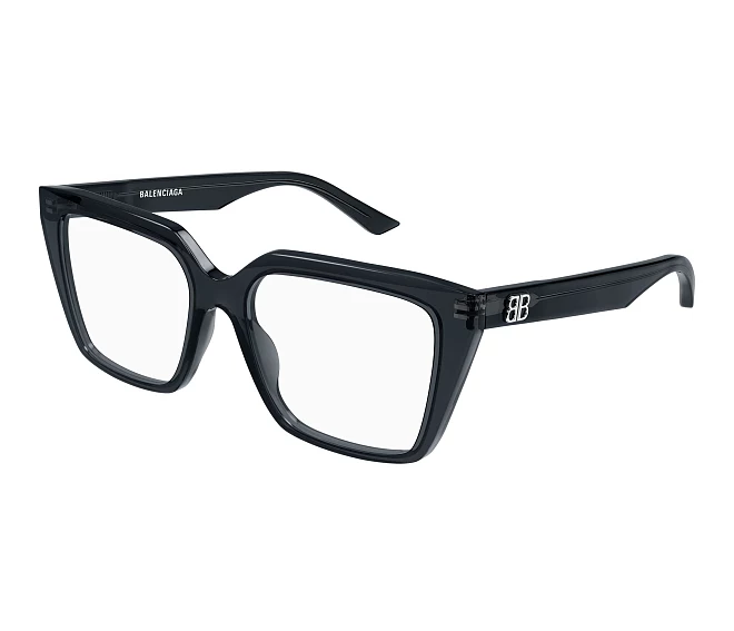 Lunettes de vue Balenciaga BB0130O 017 53 17 Gris