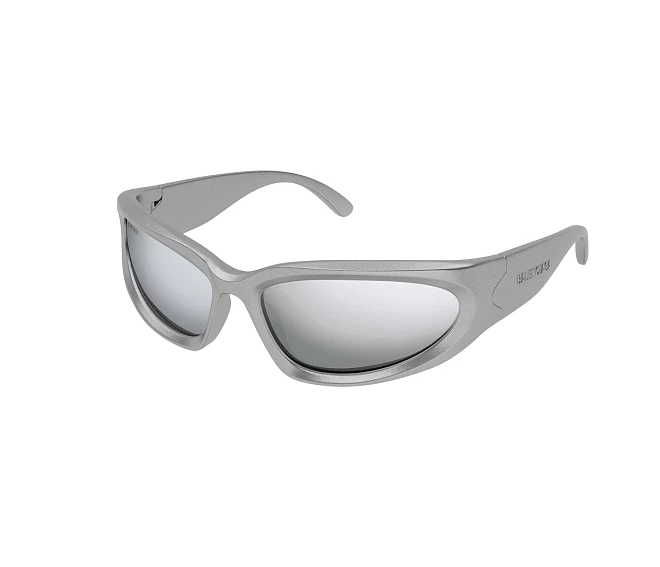 Lunettes de soleil Balenciaga BB0157S 004 65 17 Argent