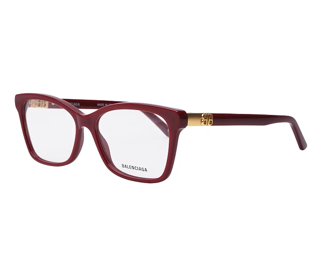 Lunettes de vue Balenciaga BB0186O 003 55 15 Bordeaux