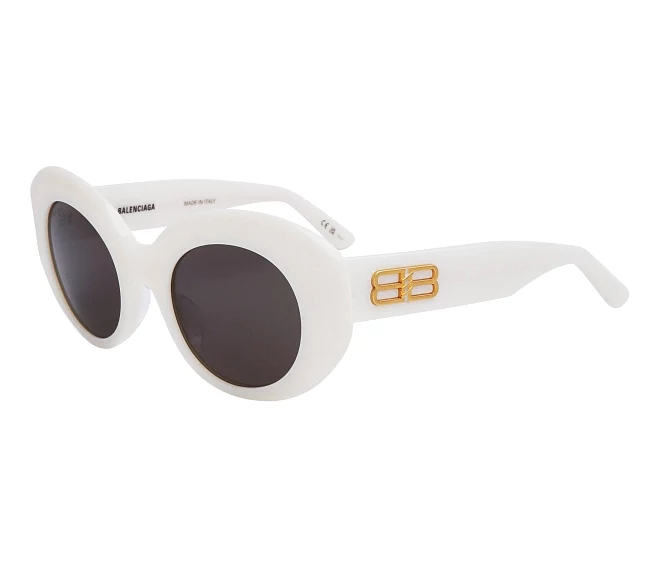 Lunettes de soleil Balenciaga BB0235S 004 52 24 Blanc