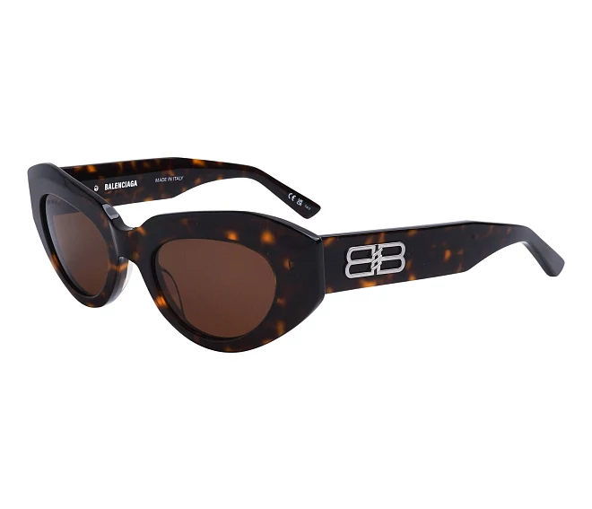 Lunettes de soleil Balenciaga BB0236S 002 52 22 Havane