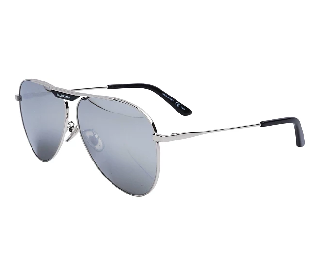 Lunettes de soleil Balenciaga BB0244S 002 62 12 Argent