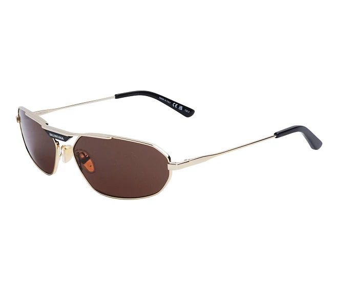 Lunettes de soleil Balenciaga BB0245S 003 64 15 Or