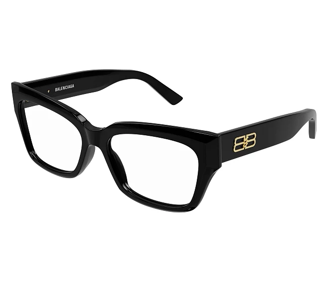 Lunettes de vue Balenciaga BB0274O 001 55 16 Noir