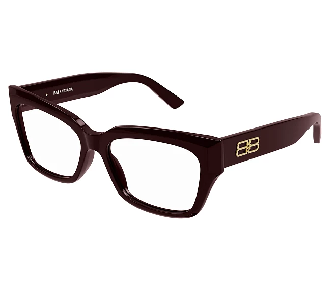 Lunettes de vue Balenciaga BB0274O 003 55 16 Rouge