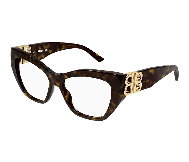 Lunettes de vue Balenciaga BB0312O 002 53 15 Havane
