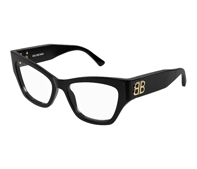 Lunettes de vue Balenciaga BB0362O 001 54 17 Noir