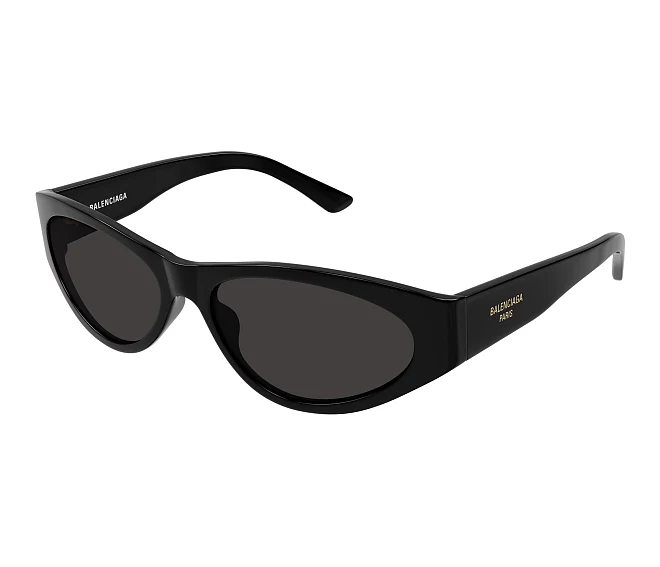 Lunettes de soleil Balenciaga BB0367S 001 60 17 Noir