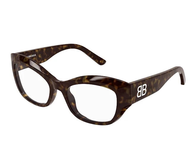 Lunettes de vue Balenciaga BB0398O 002 54 19 Havane