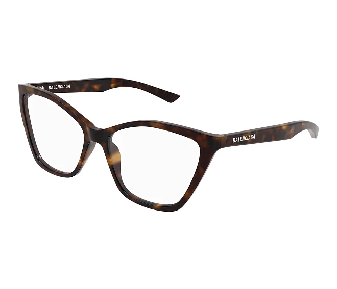 Lunettes de vue Balenciaga BB0405O 002 57 16 Havane