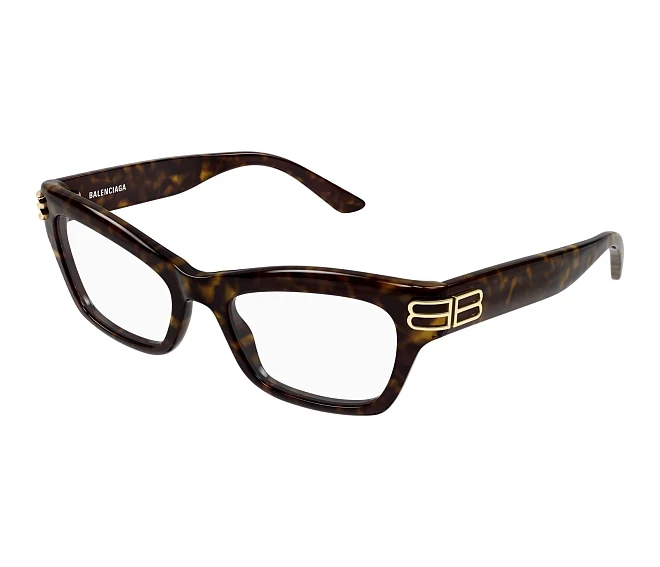 Lunettes de vue Balenciaga BB0435O 002 54 19 Havane
