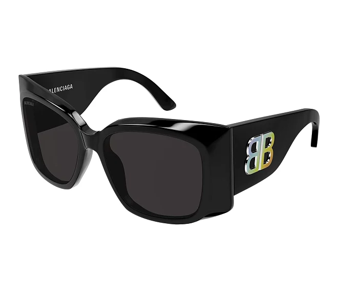 Lunettes de soleil Balenciaga BB0443S 002 58 17 Noir