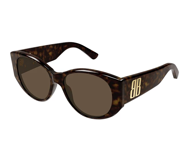 Lunettes de soleil Balenciaga BB0455S 002 55 16 Havane