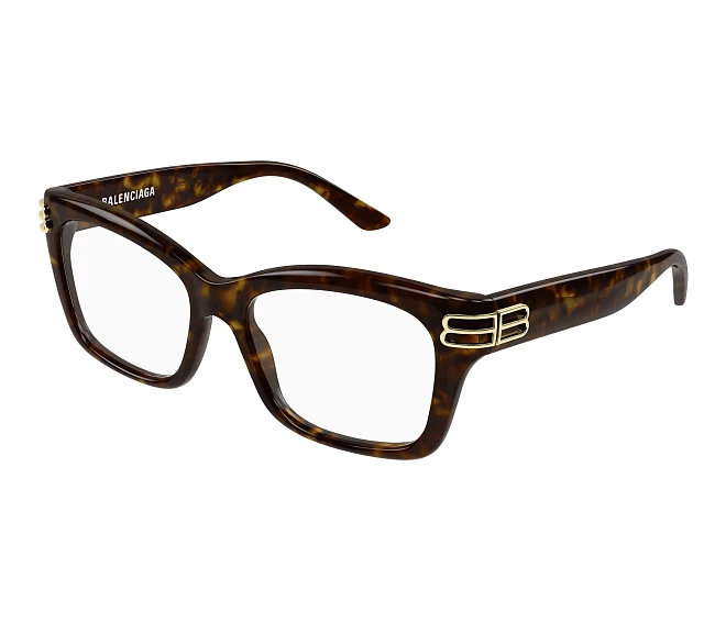 Lunettes de vue Balenciaga BB0472O 002 54 18 Havane