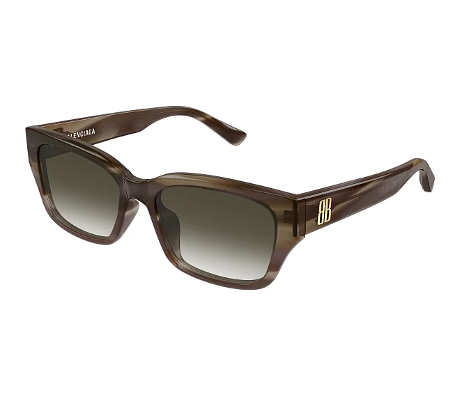 Lunettes de soleil Balenciaga BB0480SK 003 56 18 Marron