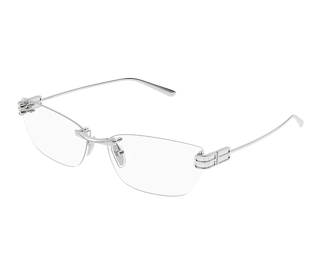 Lunettes de vue Balenciaga BB0490O 001 62 16 Argent