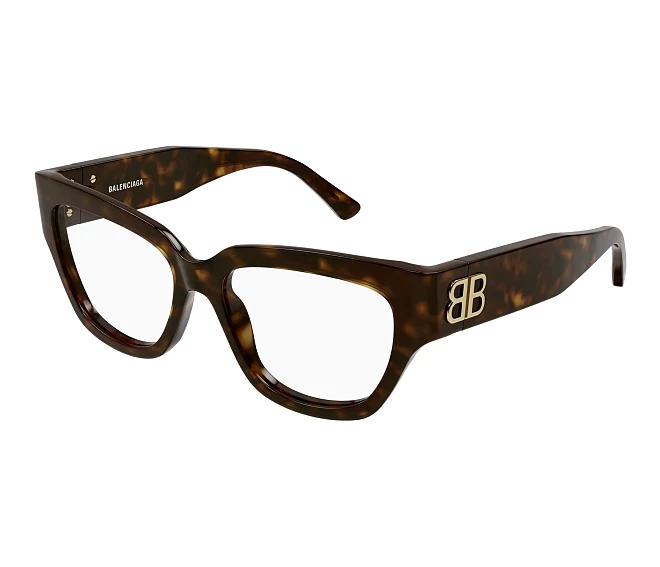 Lunettes de vue Balenciaga BB0326O 002 53 16 Havane