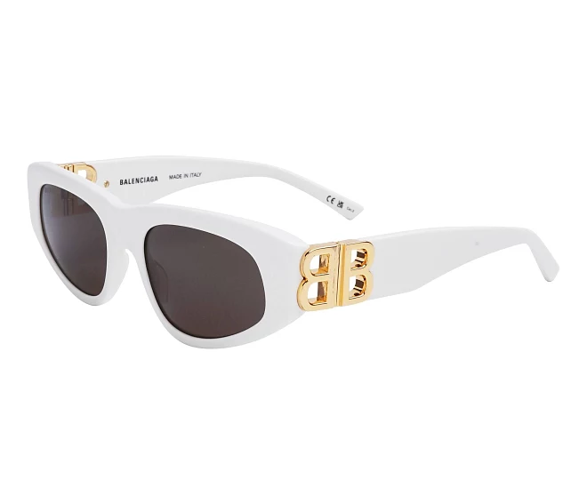 Lunettes de soleil Balenciaga BB0095S 012 53 19 Blanc