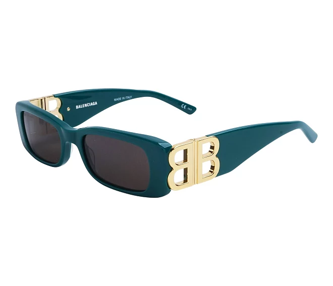 Lunettes de soleil Balenciaga BB0096S 006 51 18 Vert