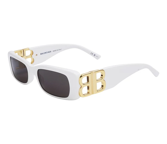 Lunettes de soleil Balenciaga BB0096S 011 51 18 Blanc