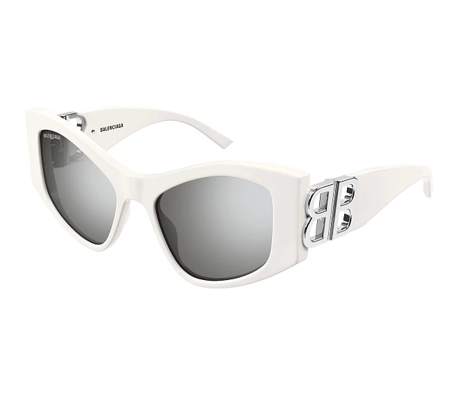 Lunettes de soleil Balenciaga BB0287S 006 55 19 Blanc