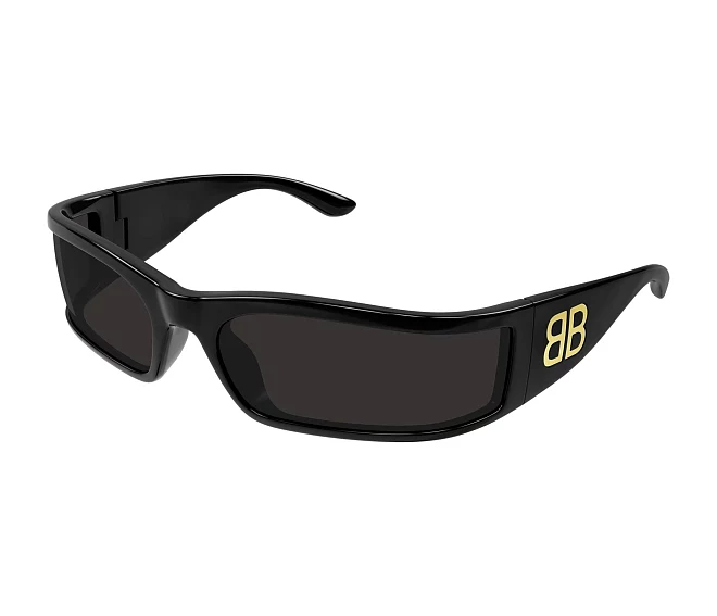 Lunettes de soleil Balenciaga BB0458S 001 73 21 Noir
