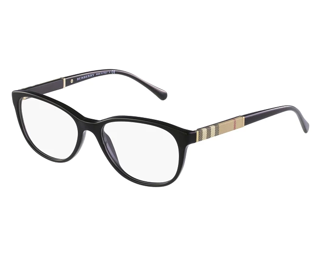 Lunettes de vue Burberry BE-2172 3001 52 16 NoirBeige