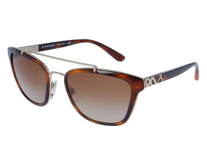 Lunettes de soleil Burberry BE-4220 3316/13 56 19 HavaneOr