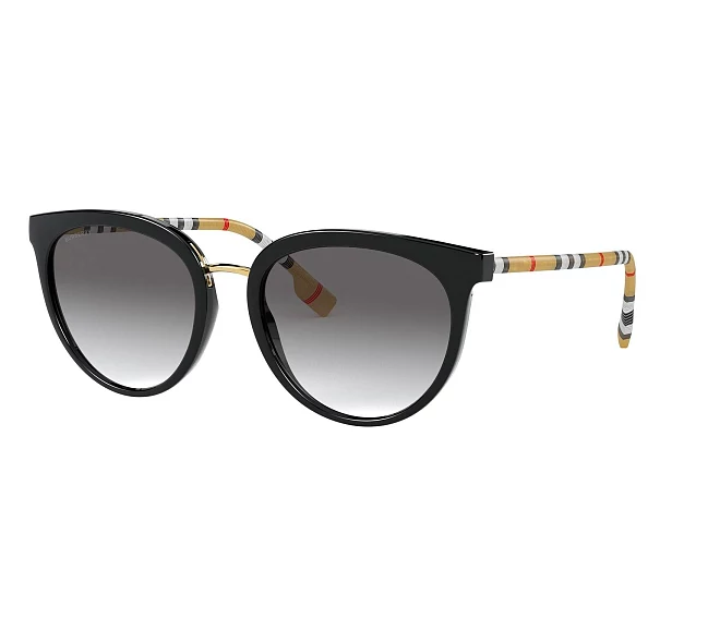 Lunettes de soleil Burberry BE-4316 358311 54 19 NoirCheck