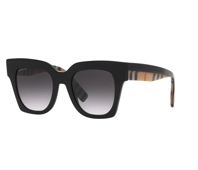Lunettes de soleil Burberry BE4364 39428G 49 21 Noir
