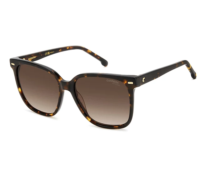 Lunettes de soleil Carrera CARRERA-3002-S 086/HA 55 16 Havane