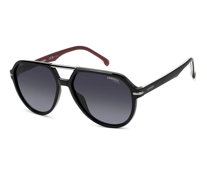 Lunettes de soleil Carrera CARRERA-315-S GUU9O 58 15 NoirBordeaux