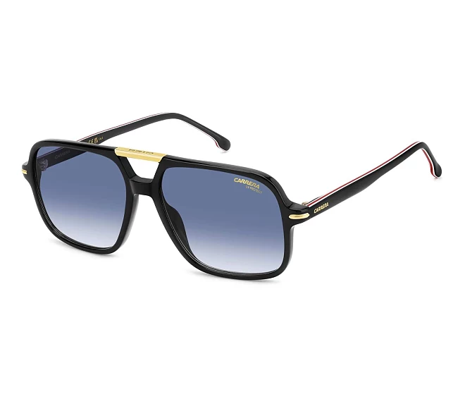 Lunettes de soleil Carrera CARRERA-350-S 2M2/8 58 16 NoirOr