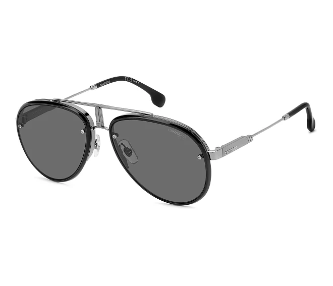 Lunettes de soleil Carrera CARRERA-GLORY KJ1/M9 58 17 Argent