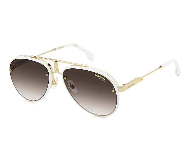 Lunettes de soleil Carrera CARRERA-GLORY VVP/YK 58 17 OrIvoire