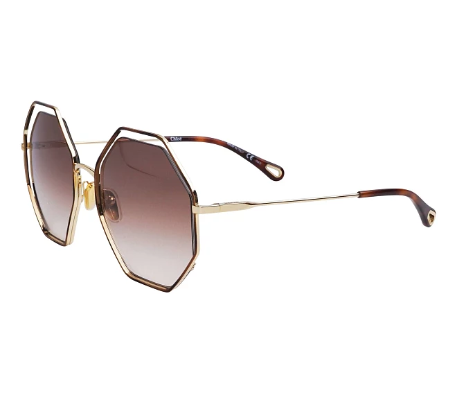 Lunettes de soleil Chloe CH0046S 001 58 20 MarronOr