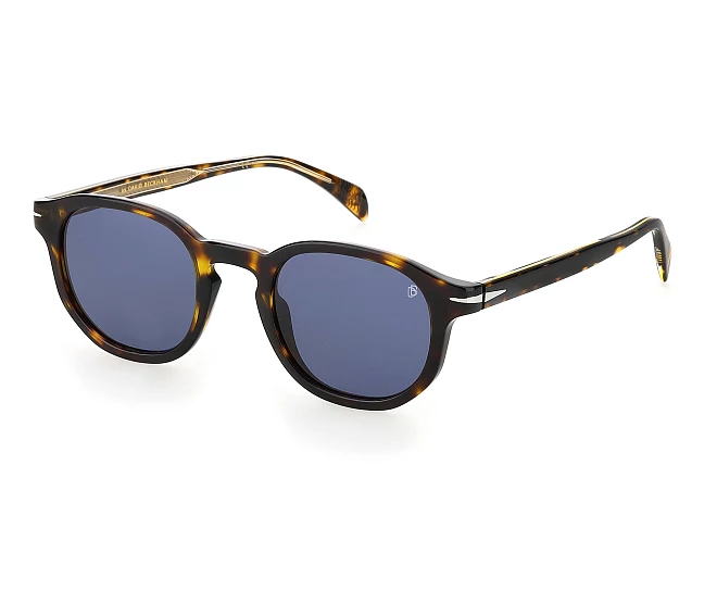 Lunettes de soleil David Beckham DB-1007-S 086/KU 49 24 Havane