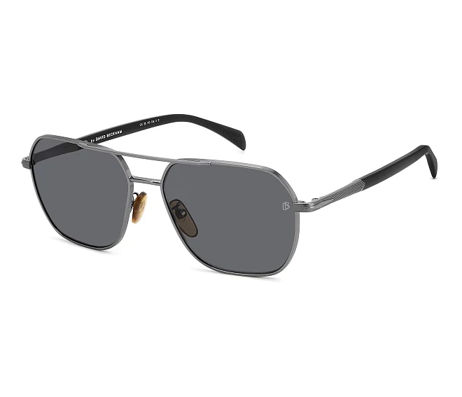 Lunettes de soleil David Beckham DB-1128-G-S V81M9 59 16 GunmetalNoir
