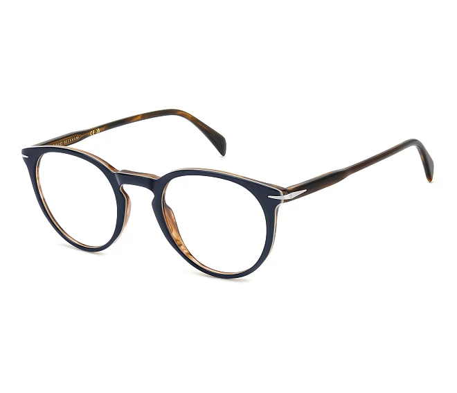 Lunettes de vue David Beckham DB-1139 S9W 49 22 BleuMarron