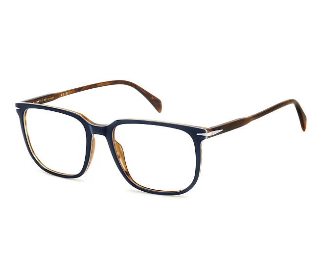 Lunettes de vue David Beckham DB-1141 S9W 54 18 BleuMarron