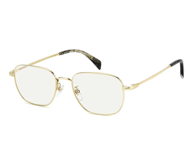 Lunettes de vue David Beckham DB-1168-F J5G 52 18 Or