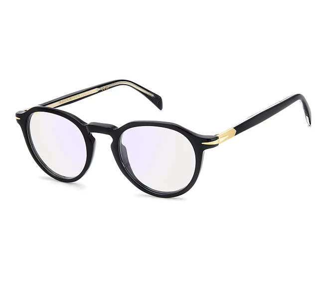 Lunettes de vue David Beckham DB-1180 2M2 48 21 NoirOr