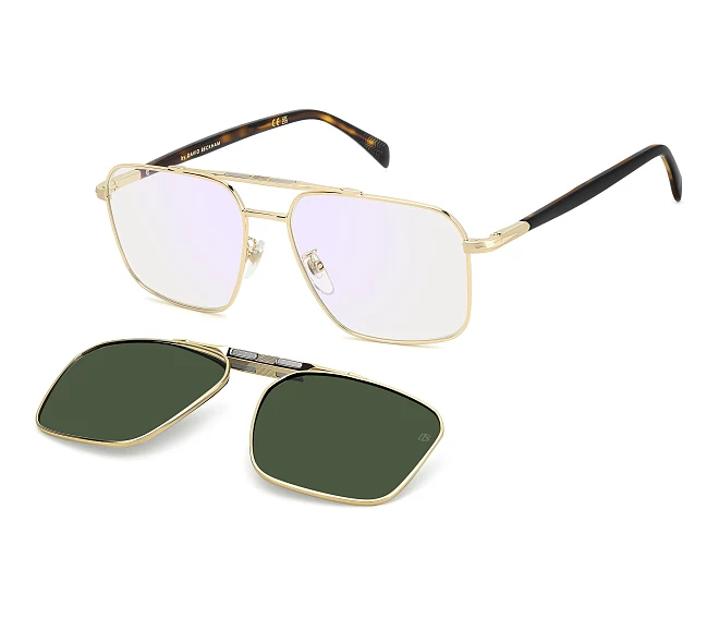 Lunettes de vue David Beckham DB-1187-G-C J5G/UC 57 16 Or
